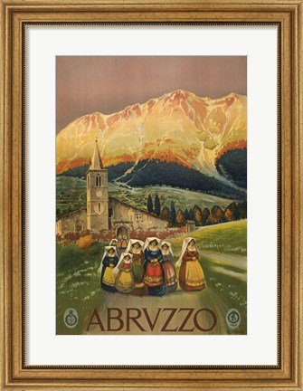 Framed Abruzzo Print
