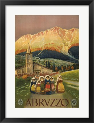 Framed Abruzzo Print