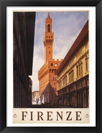 Framed Firenze Print