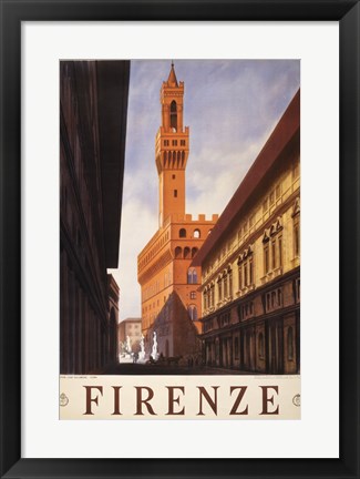 Framed Firenze Print