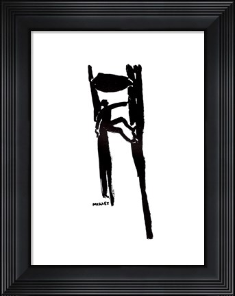 Framed Climbing Print