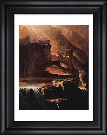 Framed Sadak Climbing in Search of the Waters of Oblivion Print