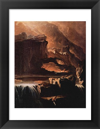 Framed Sadak Climbing in Search of the Waters of Oblivion Print