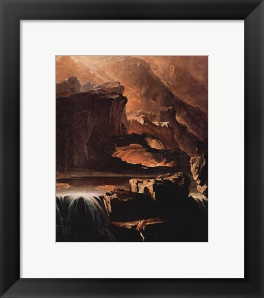 Framed Sadak Climbing in Search of the Waters of Oblivion Print