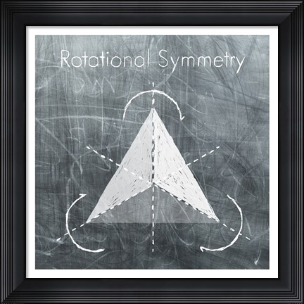 Framed Rotational Symmetry Print