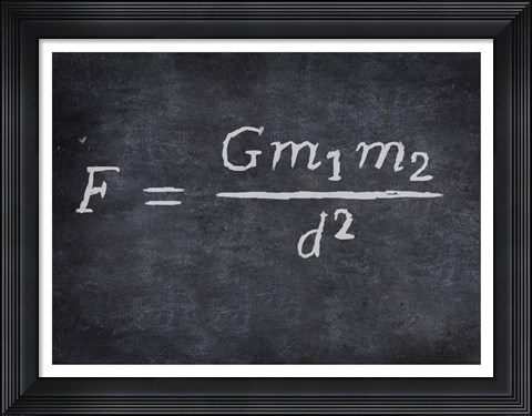 Framed Gravity Print