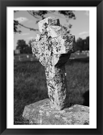 Framed Old Stone II Print