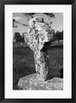 Framed Old Stone II Print