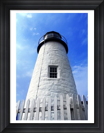 Framed Pemaquid Lighthouse Print
