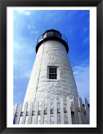 Framed Pemaquid Lighthouse Print