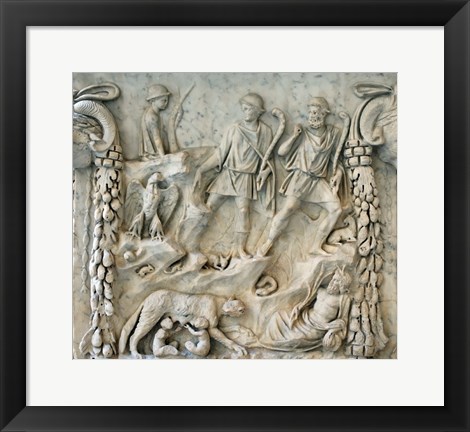 Framed Altar of Mars and Venus - Aphrodite and Ares Print