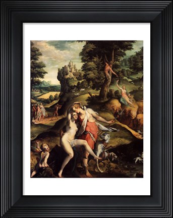 Framed Bartholomeus Spranger Print