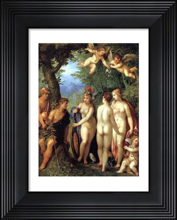 Framed Judgment of Paris Print