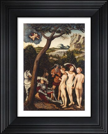 Framed Judgment of Paris Print