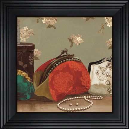 Framed My Red Purse Print