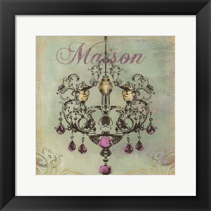 Framed Maison-  mini Print