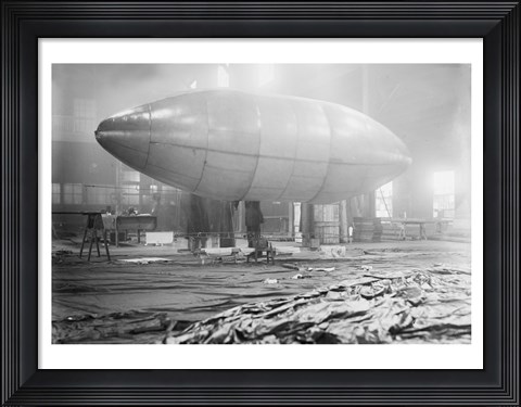 Framed Blimp Print