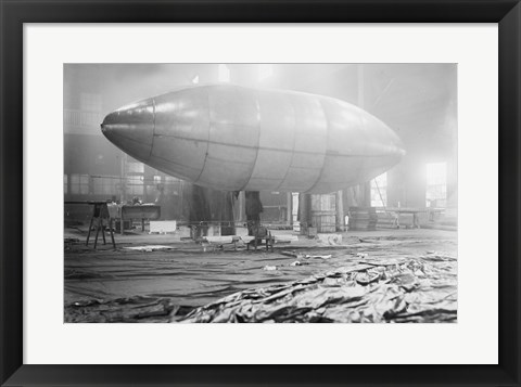 Framed Blimp Print