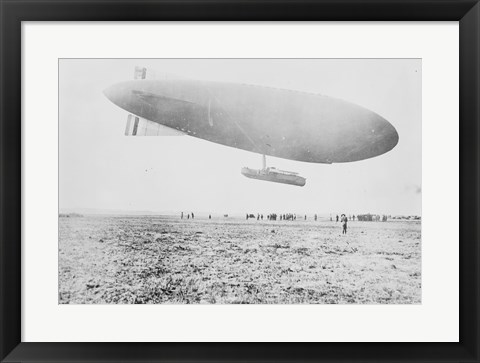 Framed Zodiac Blimp Print