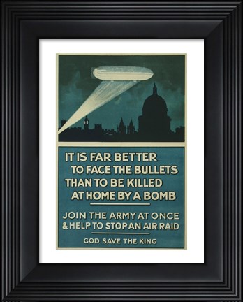Framed Join The Army Print