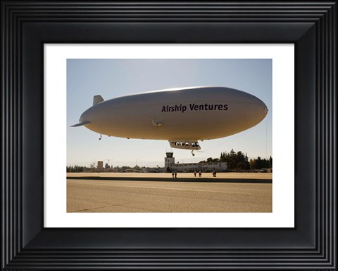 Framed Airship Ventures&#39; Zeppelin Print