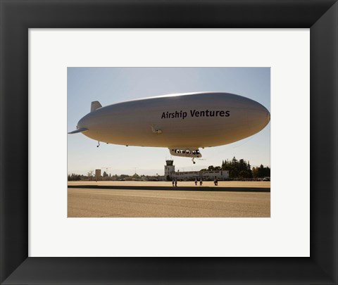 Framed Airship Ventures&#39; Zeppelin Print