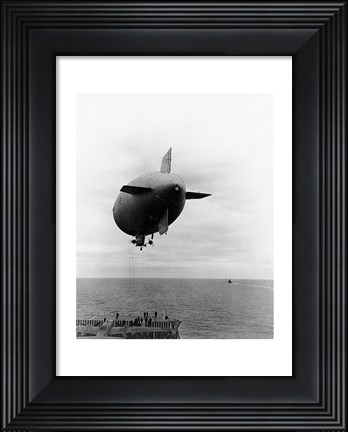 Framed L-8 Blimp Print