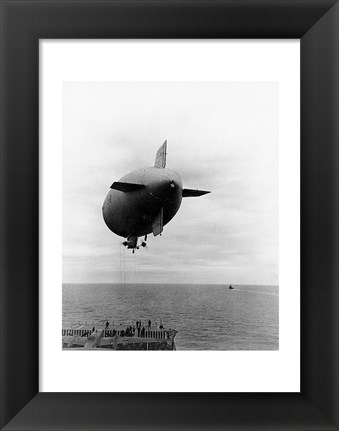 Framed L-8 Blimp Print