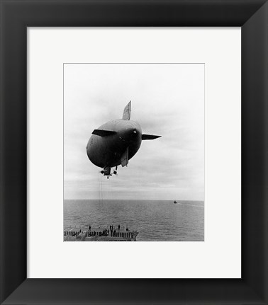 Framed L-8 Blimp Print