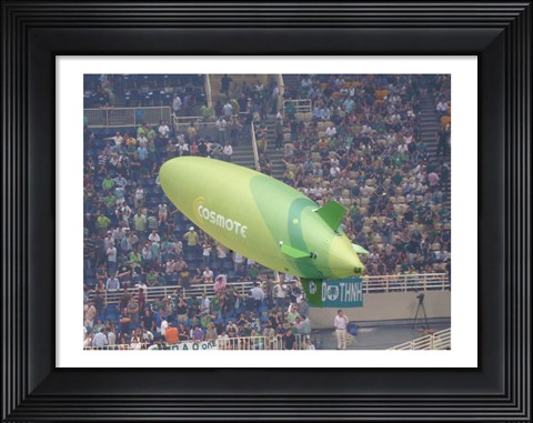Framed Cosmote Blimp Print