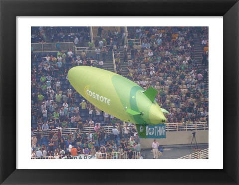 Framed Cosmote Blimp Print