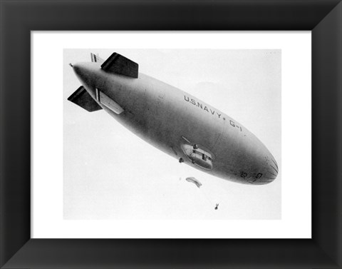 Framed G Class Blimp Print