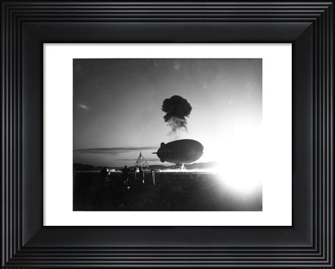 Framed Operation Plumbbob Blimp Print