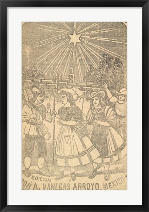 Framed Dawn of a New Day in the Fields of Bethlehem Print
