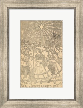 Framed Dawn of a New Day in the Fields of Bethlehem Print