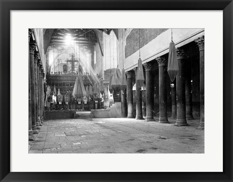 Framed Bethlehem Church of Nativity Print