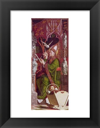 Framed Fathers Altar,  St. Ambrose Print