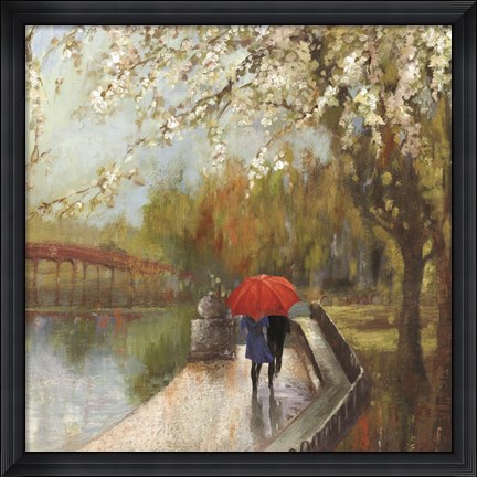 Framed Walk in the Park Print