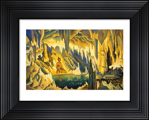 Framed Buddha the Conqueror Print