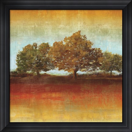 Framed All Aglow I Print