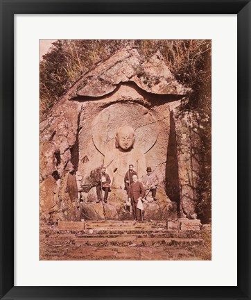 Framed Buddha, Hakone Print