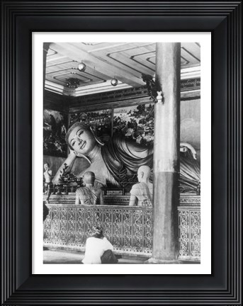 Framed Photographic Views of Thailand Print
