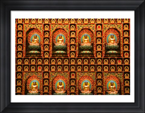 Framed Buddha Tooth Relic Temple and Museum, Singapore Print