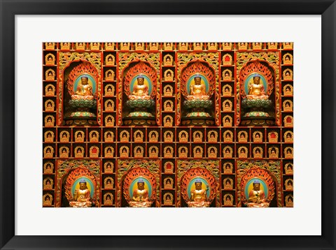 Framed Buddha Tooth Relic Temple and Museum, Singapore Print