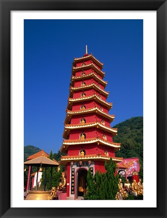 Framed Ten Thousand Buddhas Monastery Print