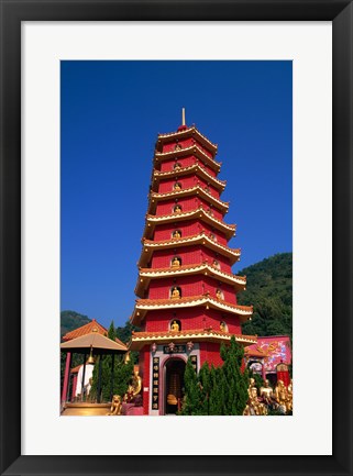 Framed Ten Thousand Buddhas Monastery Print