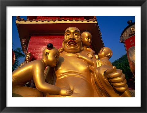 Framed Ten Thousand Buddhas Monastery Print