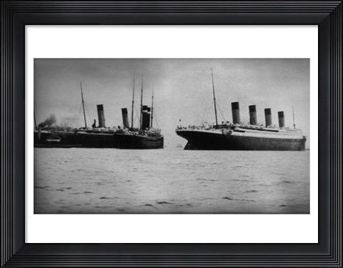 Framed R.M.S. Titanic Print