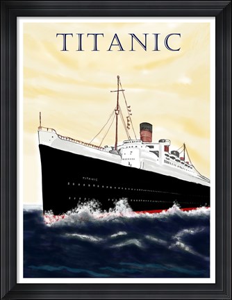 Framed Titanic Poster Print