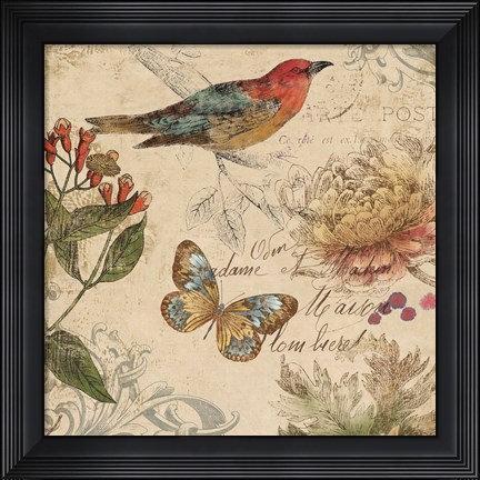 Framed Natures Rhapsody II Print